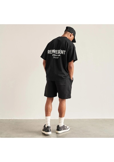 Flood Of Style Erkek Siyah Oversize Tshirt
