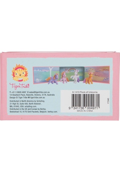 Tiger Tribe Sahneli Hayvan Figürleri - Unicorn