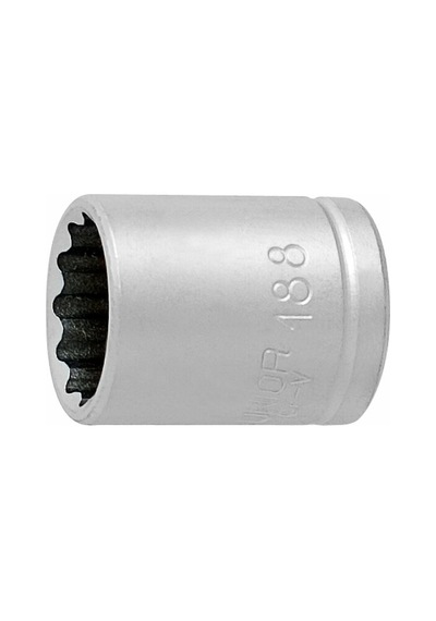 Unıor Un616866 1/4 12 Köşe Lokma 11 Mm 188/2 12p