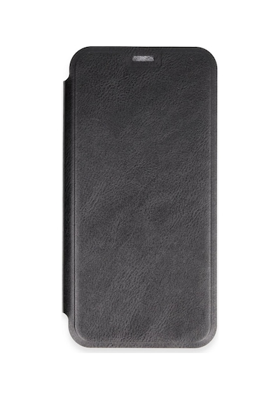 Apple Uyumlu,  iPhone 16 Plus Kılıf Flip Cover - Siyah Düz Renkli