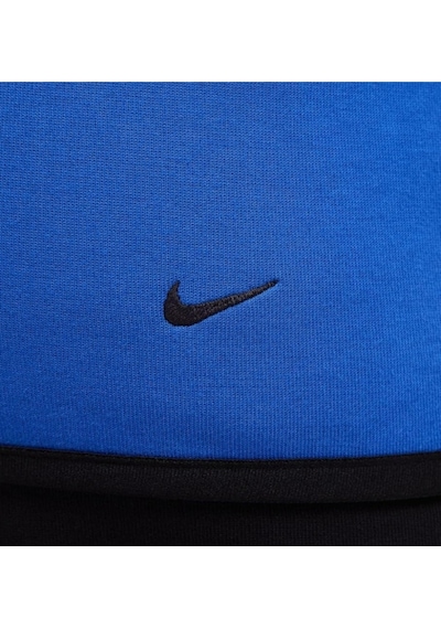 Tech Fleece Windrunner Hoodie Erkek Sweatshirt Mavi