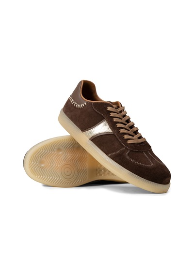 Deery Kadın Hakiki Süet Kahverengi Sneaker Ayakkabı - R2603zkhvc01 Kahverengi