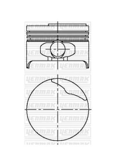 Motor Piston Segman Std 79.50mm Megane 1.6 İe 8v K7m 1.2 Silindir