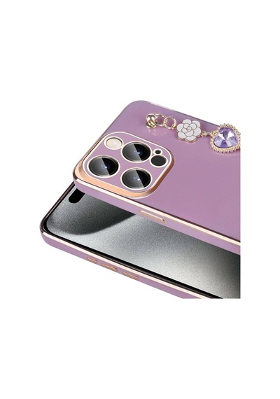 Apple Uyumlu iPhone 15 Pro Max Zore El Tutamaçlı Kamera Korumalı Zore Taka Silikon Kılıf-siyah Siyah