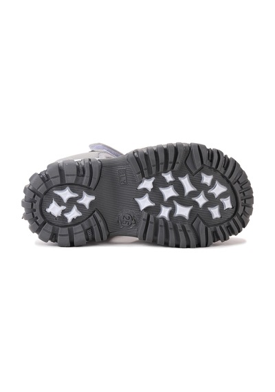 Kiko Kids Erkek Bebek Sandalet Arz 2399 Açık Gri