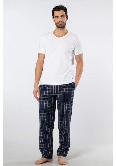 Cacharel Erkek Dokuma Pijama Takımı 2238/lacivert 8 Lacivert