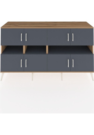 Hyperion Konsol 8 Raflı 8 Kapaklı 176x44x99 Çam-antrasit Atlas Çam/antrasıt - Atlas Çam Hyperion Konsol 8 Raflı 8 Kapaklı 176x44x99 Çam-antrasit Atlas Çam/antrasıt - Atlas Çam