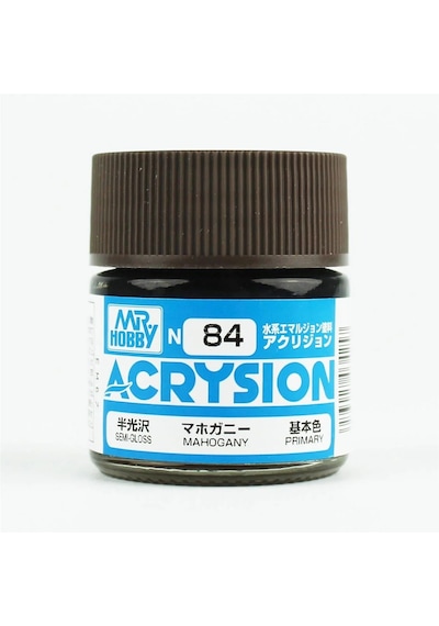 Mr.hobby N-084, 10 Ml. Mahogany Acrysion Maket Boyası Standart