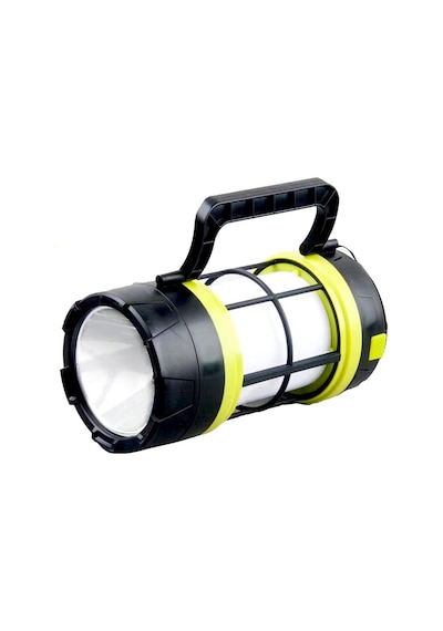 F-910 Şarj Edilebilir Solar Fener 21491 Siyah