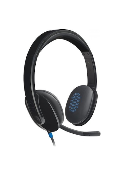 Logıtech H540 981-000480 Usb Çhassasiyet Merkezi Ofis Toplantı Konuşmacı Tipi Microfonlu Kulaklık 1923