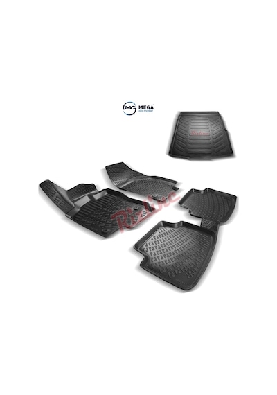 Vw Passat B8 Paspas Bagaj Havuzu 3D Rizline Set 2015- Sonrası