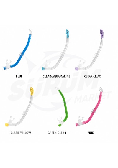 Cressi Top Şnorkel Clear-aquamarıne