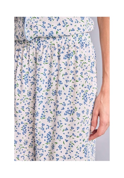Defacto Regular Fıt Kısa Kollu 2li Ekru Pijama Takımı H8185ax26smer139 Ekru-er139