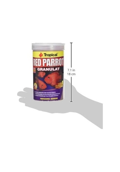 Red Parrot Granulat 1000ml 400gr
