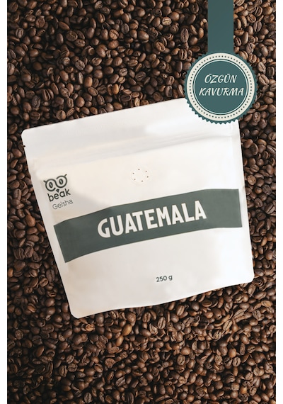 Guatemala Geisha Çekirdek Kahve 250 Gr , %100 Arabica Çekirdek Kahve