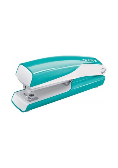 Leitz 5528 Wow Zımba Makinesi No:10 10 Sayfa Metalik Buz Mavisi