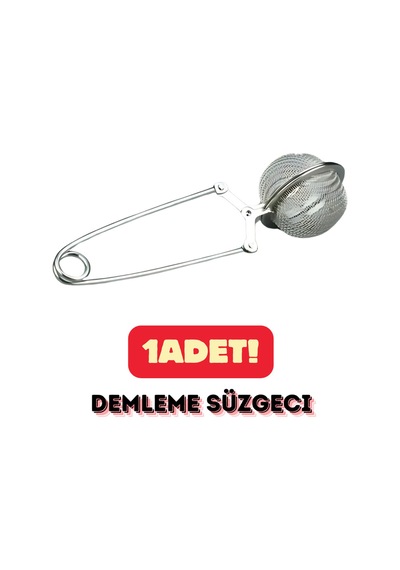 Pratik Maşalı Geleneksel Çaylar Bitki Çayı Demleme Süzgeci Paslanmaz Çelik Diğer