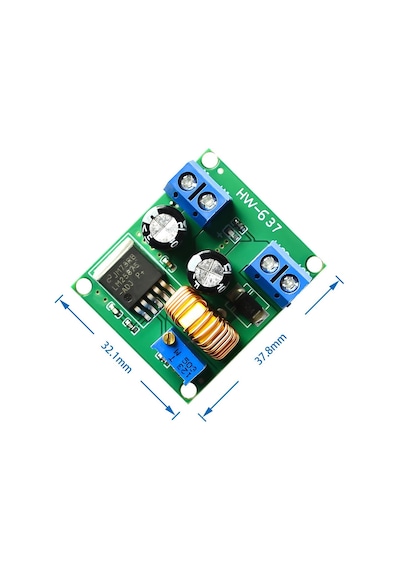 Alkatronik-Lm2587 Ayarlı Voltaj Yükseltici Modül 40V 5A Step Up Boost Modül