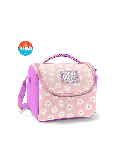 Papatya Desenli 3 Lü Okul Çanta Seti Set0133224 Pembe