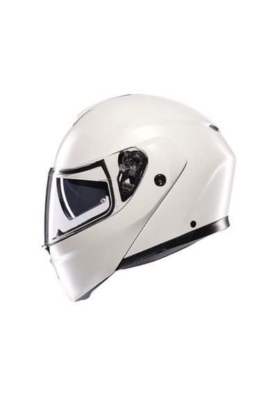 Agv Kask/streetmodular Mono Matt Materıa Whıte Çok Renkli