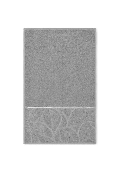 El Yüz Havlusu 50x90 Cm Kısmi Kadife Lunaria Collection 230 Gr Gri