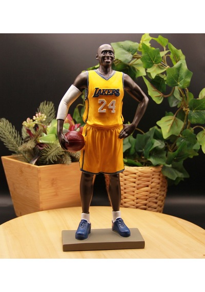 Kobe Bryant Lakers 24 Numara Efsane Mega Boy Basketbolcu Biblosu- Sarı Forma