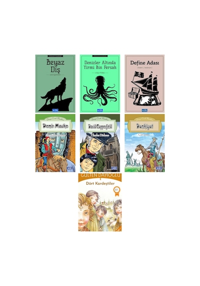 Dört Kardeştiler Ortaokul 7 Kitap Okuma Set
