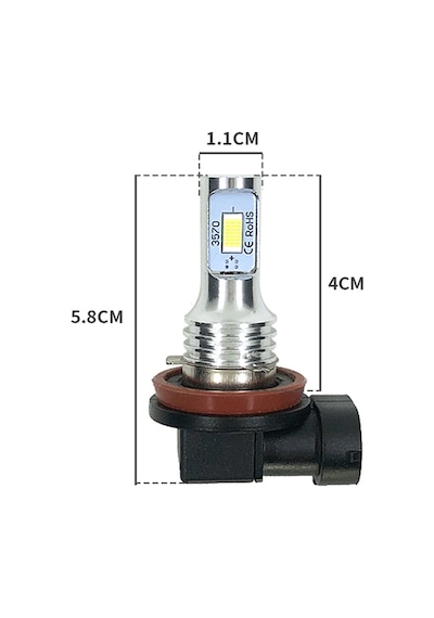 FEMEX NOVA CSP 3570 H8-11 BUZ MAVİ LED XENON LED HEADLİGHT