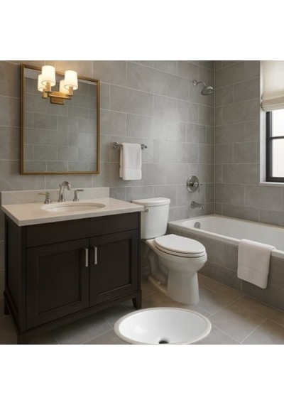 Oval Tezgah Altı Lavabo 37x47 Cm İle Şıklık 508 Yeşil