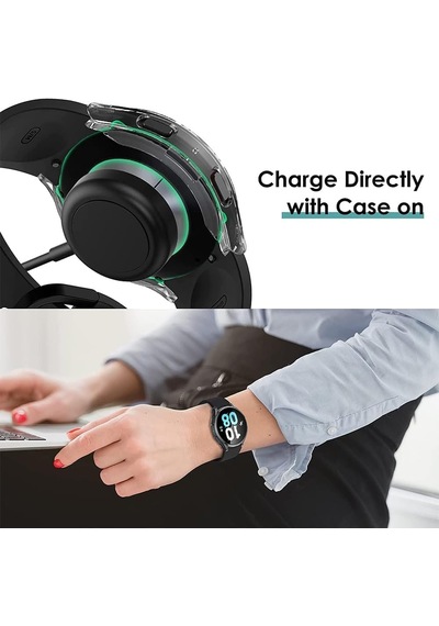 Samsung Galaxy Watch 6 Classic İle Uyumlu 47mm Ve 43mm Önü Açık Çerceve Pc Wafture Silikon Kılıf Koruma Galaxy Watch 6 İle Uyumlu Gard Çerçeve Şeffaf Çok Renkli Samsung Galaxy Watch 6 Classic İle Uyumlu 47mm Ve 43mm Önü Açık Çerceve Pc Wafture Silikon Kılıf Koruma Galaxy Watch 6 İle Uyumlu Gard Çerçeve Şeffaf Çok Renkli