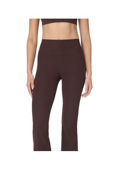 Sweaty Betty Glow Flex Rıb 32 Flare Trouse 5524 Kahve