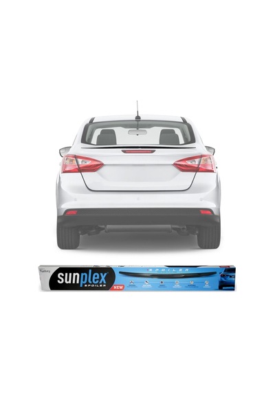 Ford Focus 3 Sedan Bagaj Üstü Piano Black Spoiler 2011-2017