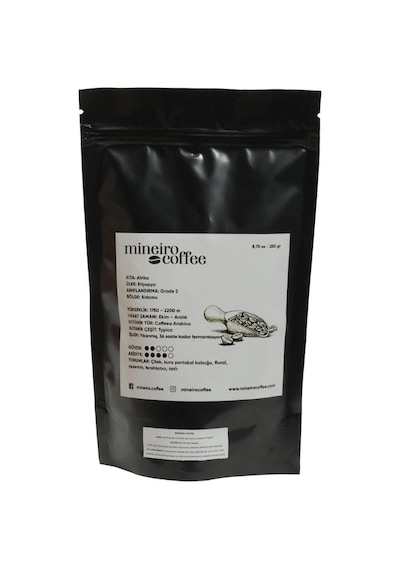 Mineiro Coffee Etiyopya Sidamo Öğütülmüş Filtre Kahve 250 G