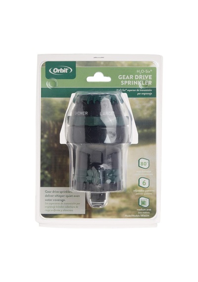58565 N Sprinkler-system H2o-six Gear Drive Sprinkler Genel