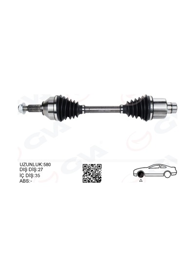 Gva Ön Aks Komple Sağ Ford Mondeo Iıı 1.8 -2.0 16v 00 07 Gva 4437006 1s713b436ad 1s713b436ac 1447467