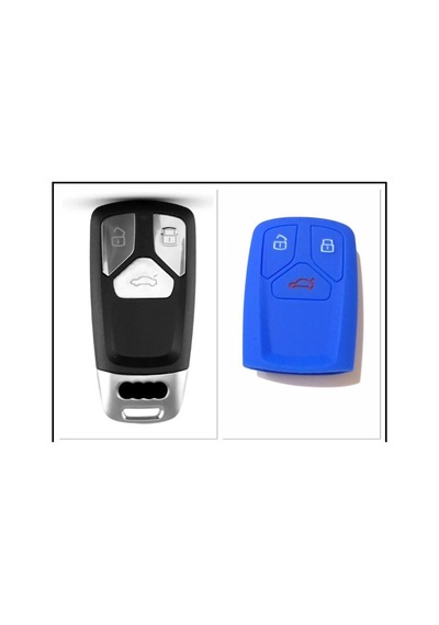 Audi Keyless A4 A5 A6 A7 Q3 Q5 Silikon Anahtar Koruma Kılıfı (490765089)