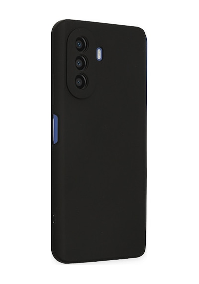 Huawei Nova Y70 Uyumlu Kılıf First Silikon - Siyah