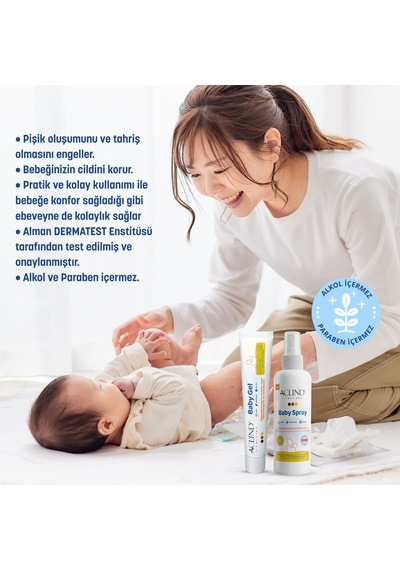 Acto Baby Spray 100 Ml Bebekler İçin Koruyucu Pişik Spreyi B