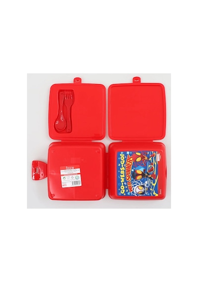 Adel Ottonya 000089-45537 Spıderman Beslenme Kabı Webs Çok Renkli