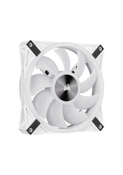 İcue Ql140 Rgb, 140 Mm X 25mm Rgb Led Pwm Fan Maksimum Hız 1250 Rpm'ye Kadar - Tek Ünite, Beyaz