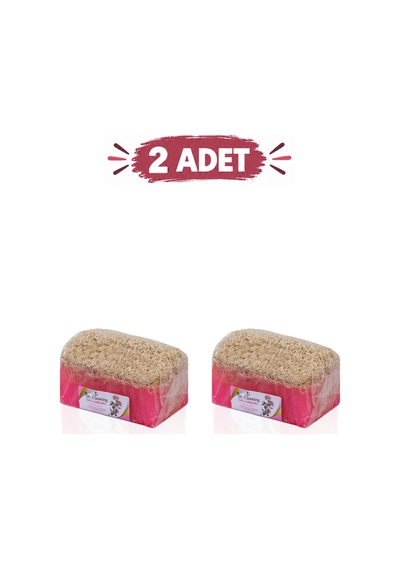 Dr.cleanıng - 203 - - Kabak Lıflı Gül Sabunu 100 Gr - 2 Adetlık - Shophnrl - Set Ürün Diğer