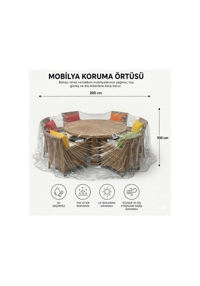 En Çok Tercih Edilen Şeffaf Bahçe Mobilyası Koruma Örtüsü,su Geçirmez,pvc Balkon,teras,masa Takımı Koruyucu Kılıf,200x100 Cm-yuvarlak 200 X 100 Çok Renkli En Çok Tercih Edilen Şeffaf Bahçe Mobilyası Koruma Örtüsü,su Geçirmez,pvc Balkon,teras,masa Takımı Koruyucu Kılıf,200x100 Cm-yuvarlak 200 X 100 Çok Renkli