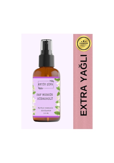 %100 Saf Mersin Suyu - Mersin Hidrosolü 100 Ml