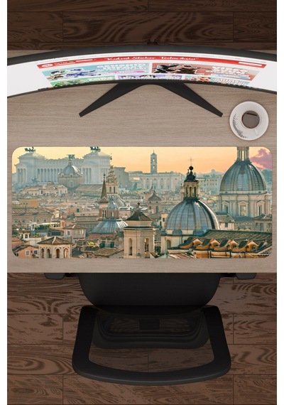 Vatikan V1 70x30 Xl Gaming Kauçuk Kaymaz Taban Mouse Pad Fare Altlığı