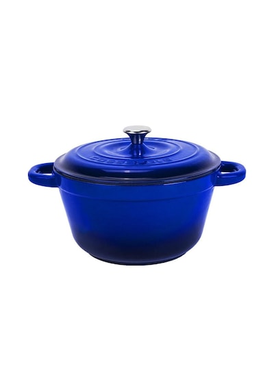Lava Döküm Yuvarlak Tencere Döküm Demir Kapak New Heritage Serisi Çap(Ø)24cm.