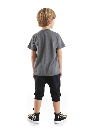Denokids Summer Fun Erkek Çocuk T-shirt Kapri Takım Çok Renkli