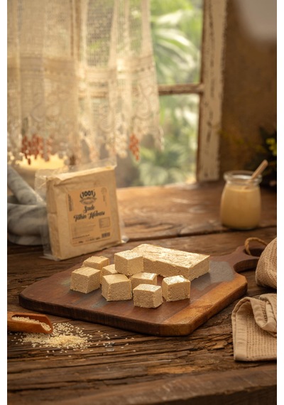 1001 Çiftliği Sade Tahin Helvası 250gr Katkısız