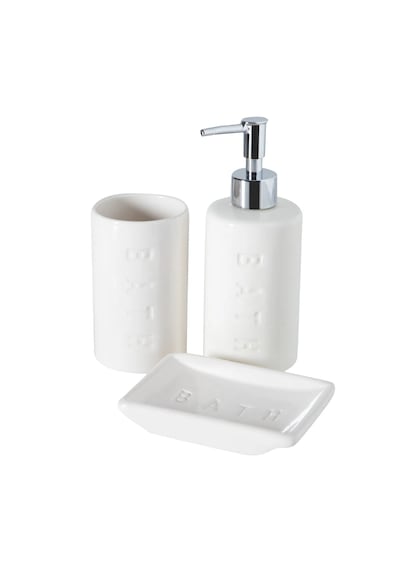 Mudo Home Bath Kutulu Banyo Seti 3'lü Beyaz