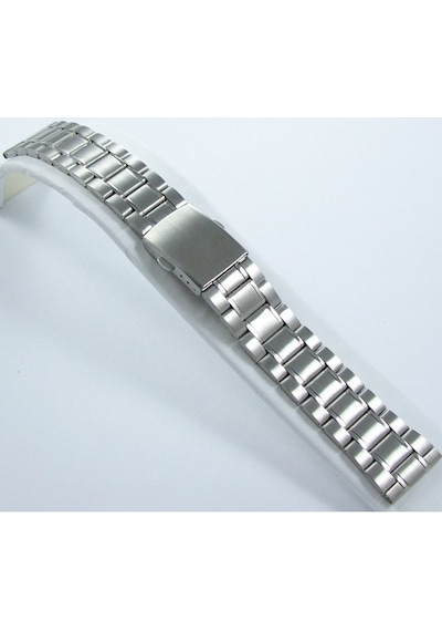 Çelik Saat Kordonu Yandan Kilitli Spor Metal Saat Kordonu 20Mm Pa