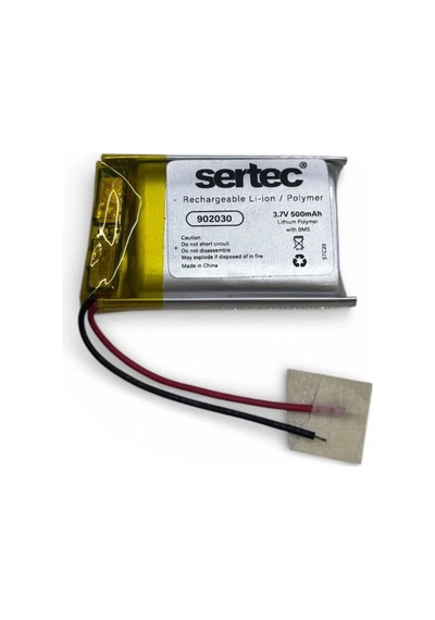 Sertec 902030 3. 7v 500 Mah Li-polymer Pil Devreli/1. 5a